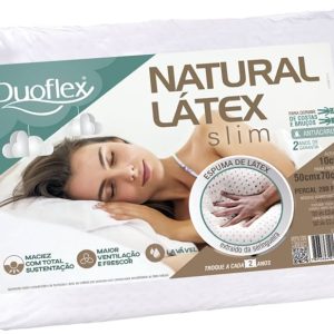 Travesseiro Natural Látex Slim