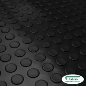 Piso Laminado Moeda Preto