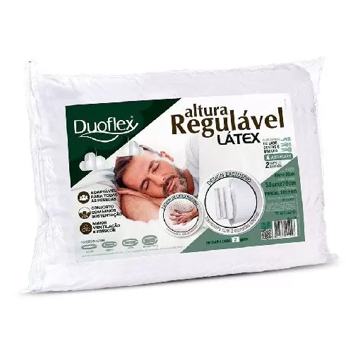 TRAVESSEIRO REGULÁVEL LÁTEX