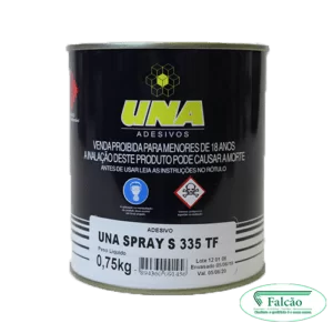 COLA DE CONTATO SPRAY UNA 750G