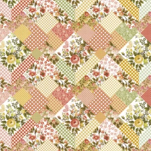 FLORAL ROSAS PATCHWORK